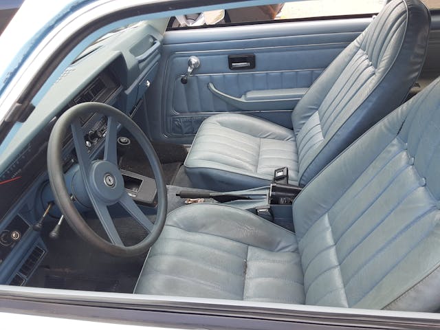 1977 Chevrolet Vega Estate interior front side