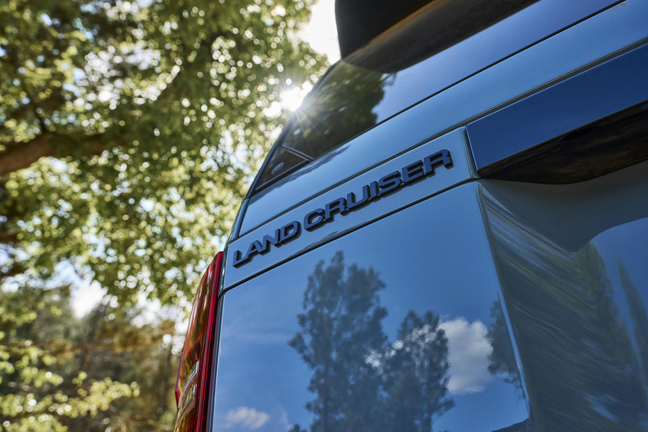 2024 Toyota Land Cruiser exterior Land Cruiser badge detail