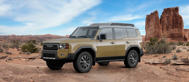 2024 Toyota Land Cruiser First Edition rendering front three quarter