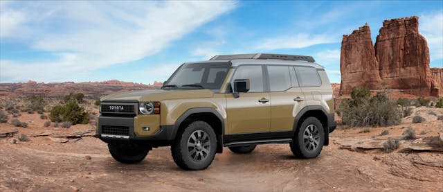 2024 Toyota Land Cruiser First Edition rendering front three quarter