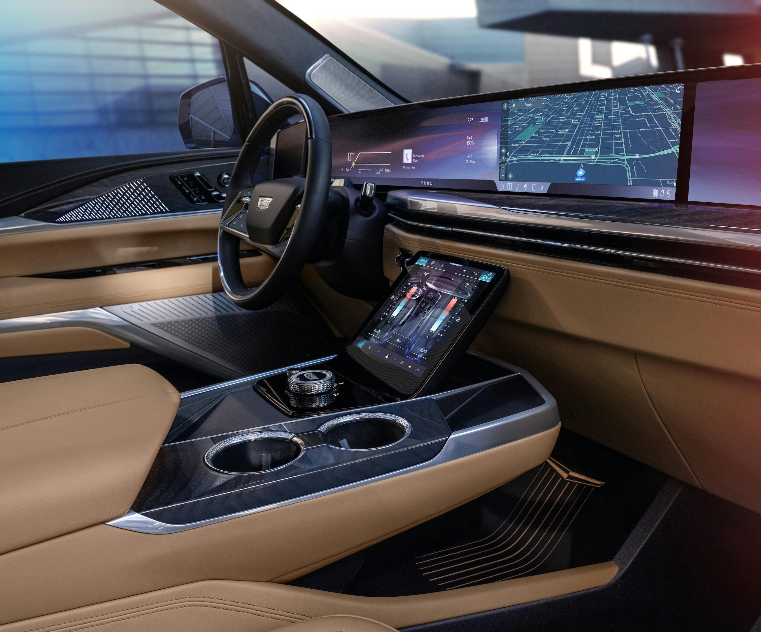 2025 Cadillac Escalade interior dash angle
