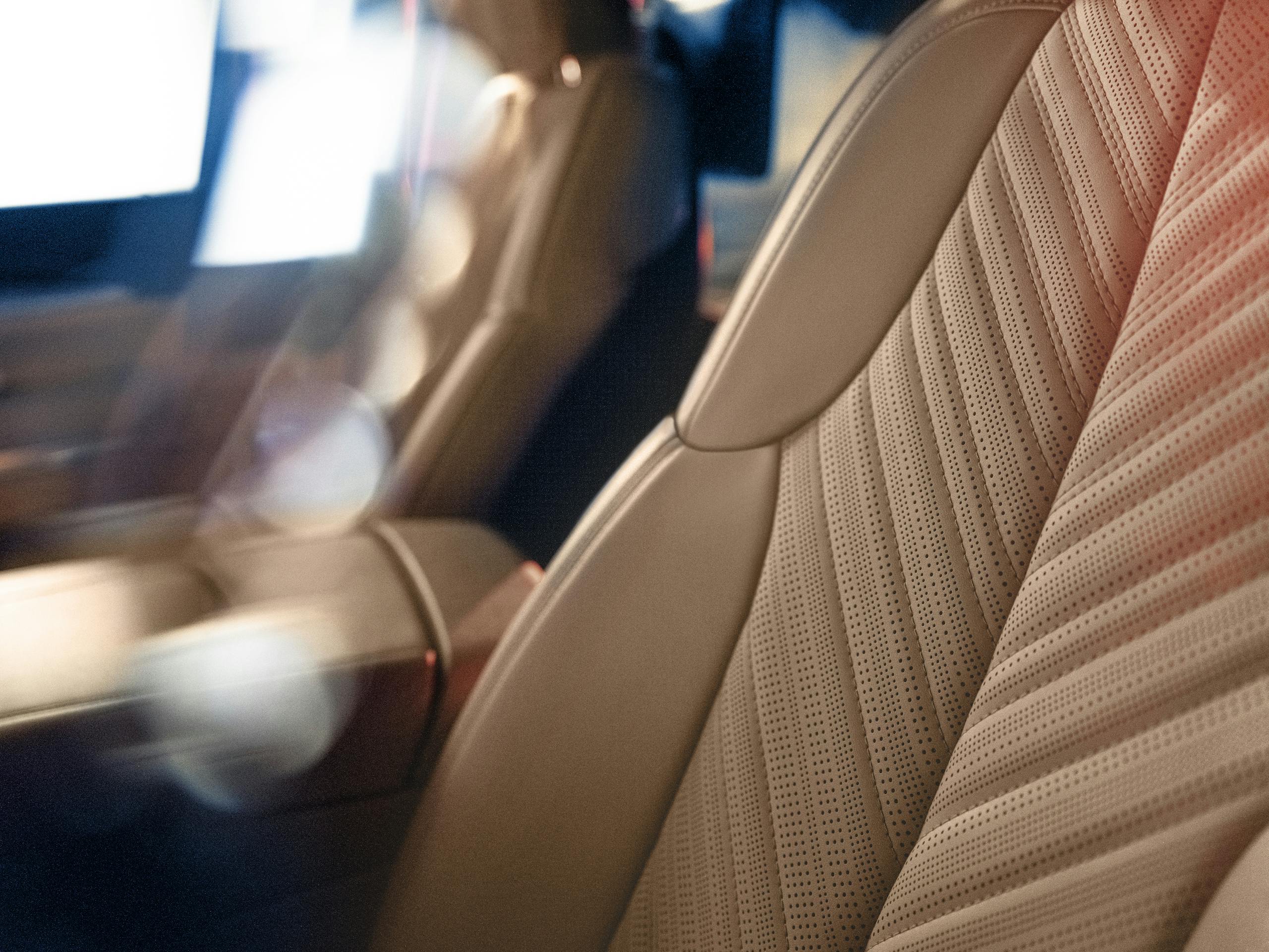 2025 Cadillac Escalade interior seat detail