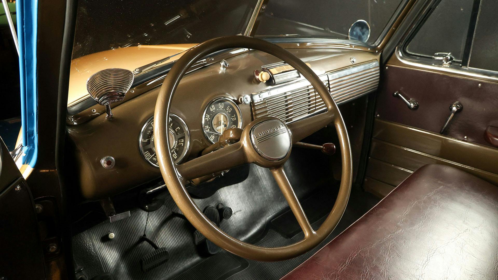 1952 Chevrolet 3100 Pickup interior
