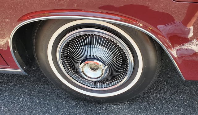 1968 Lincoln Continental wheel tire