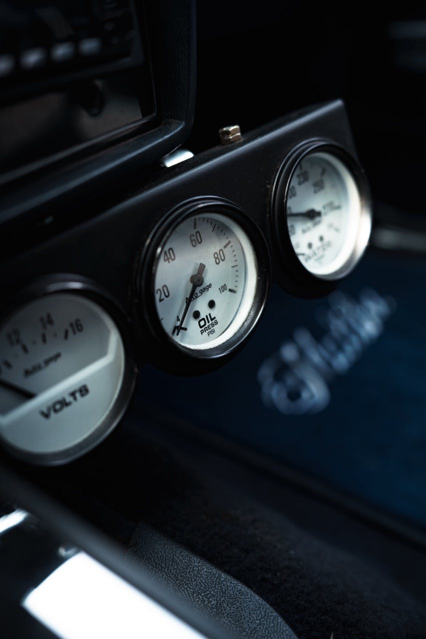 1981 Chevy Malibu-gauges