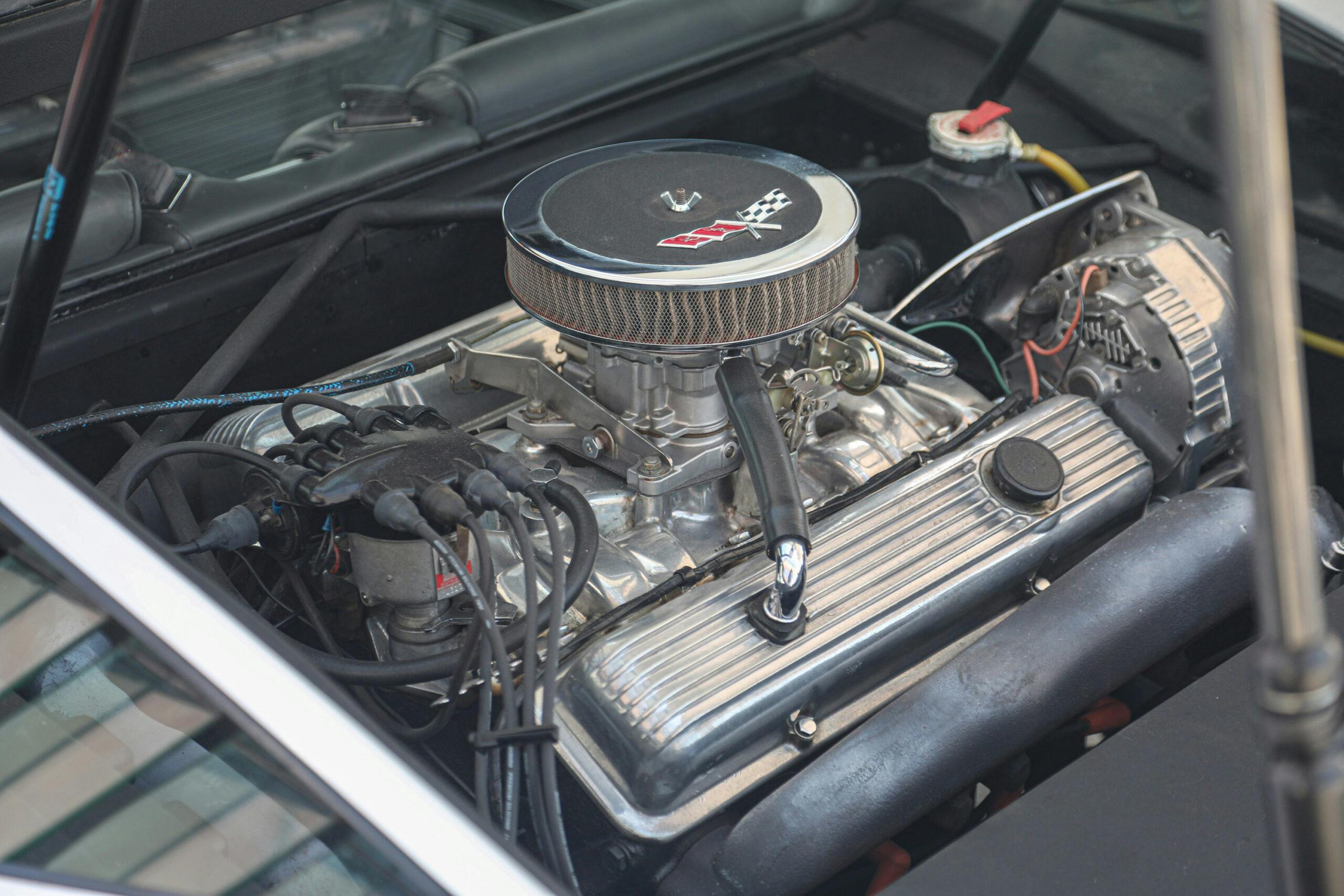Aerovette Laguna Seca Monterey Car Week 2023 engine