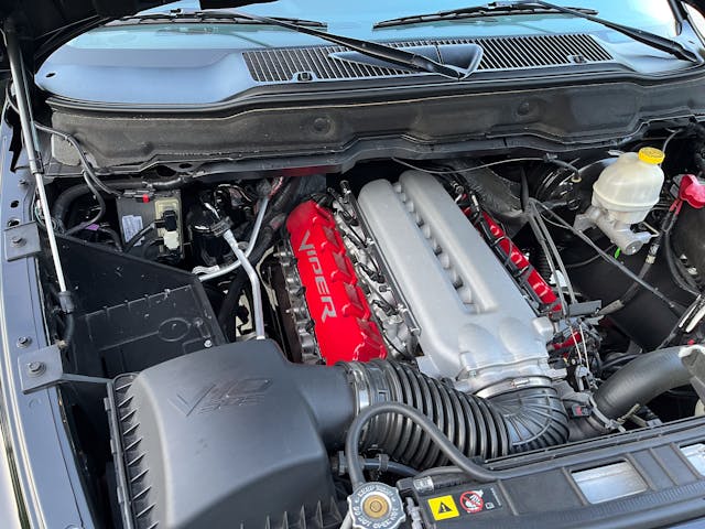 Dodge Viper engine bay