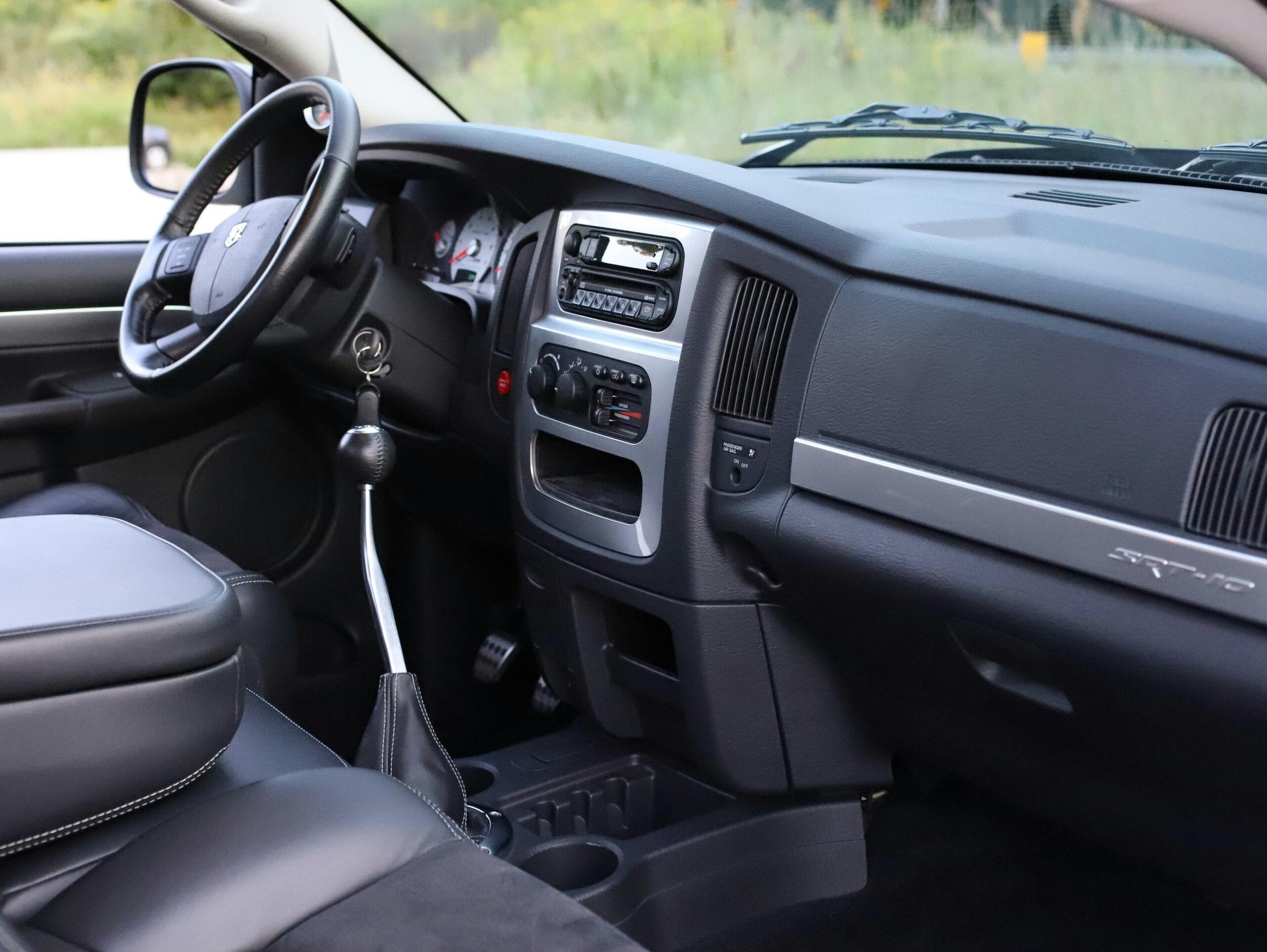 Dodge SRT-10 interior angle