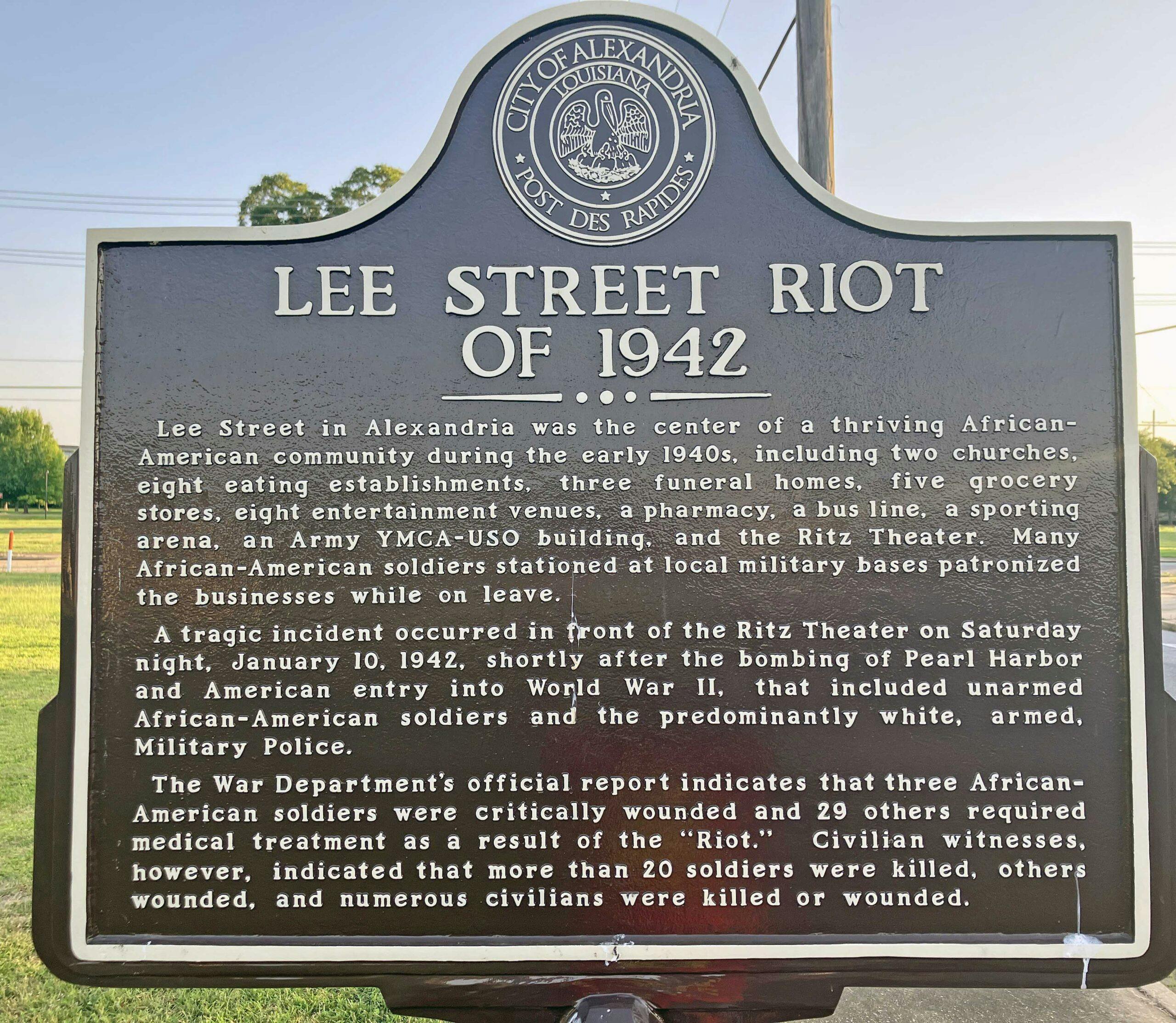 Lee Street Riot detail