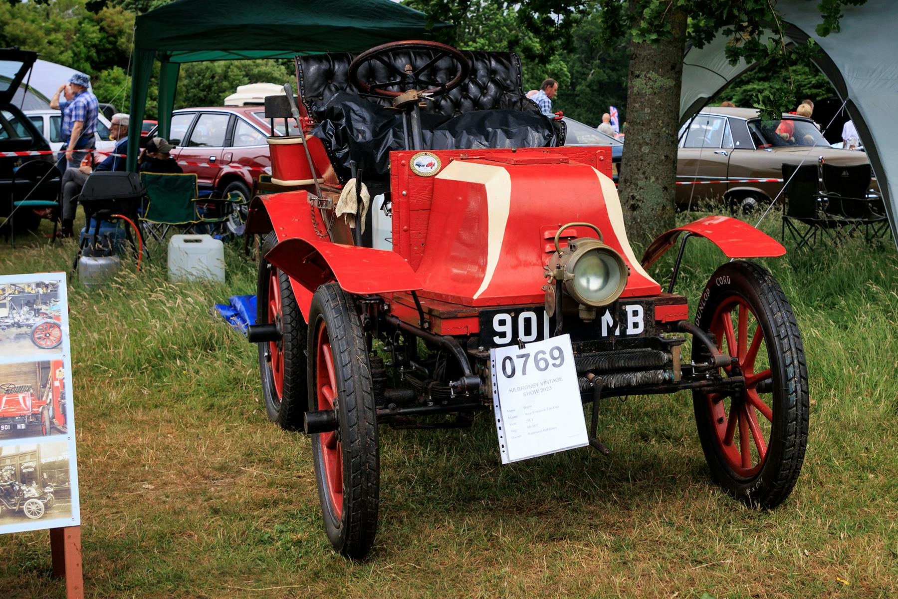Kilbroney car show Boyer vintage