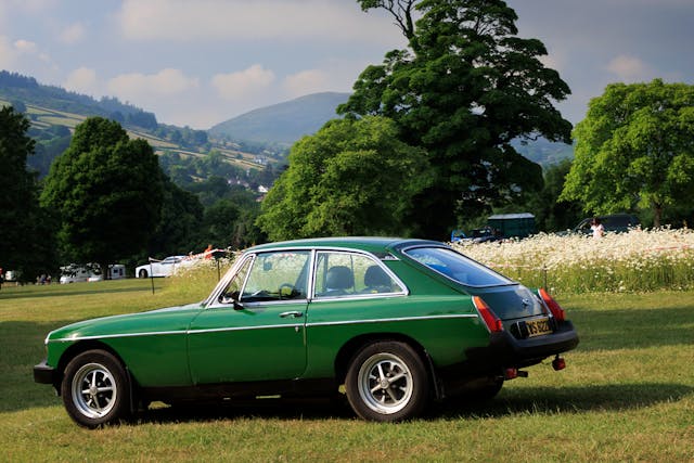 Kilbroney car show MGB GT