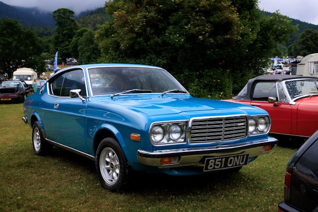 Kilbroney car show Mazda 929