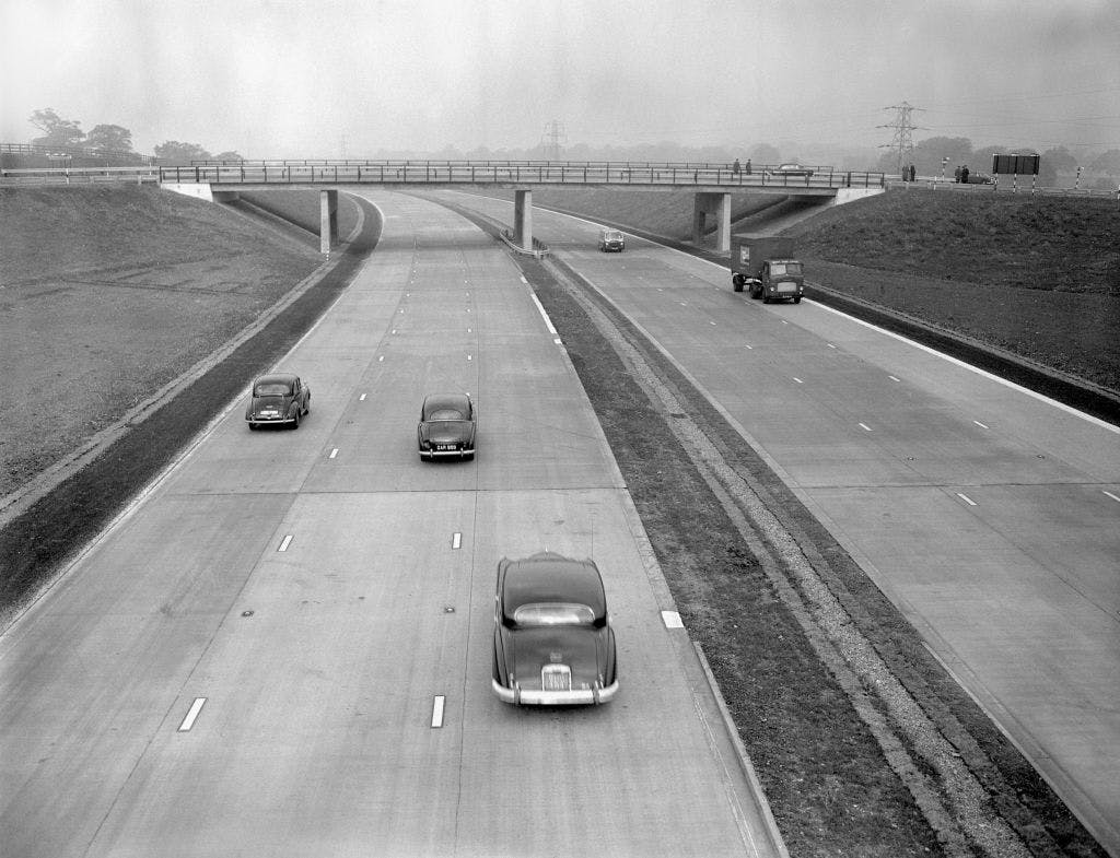 Transport - M1 Motorway Opens - 1959