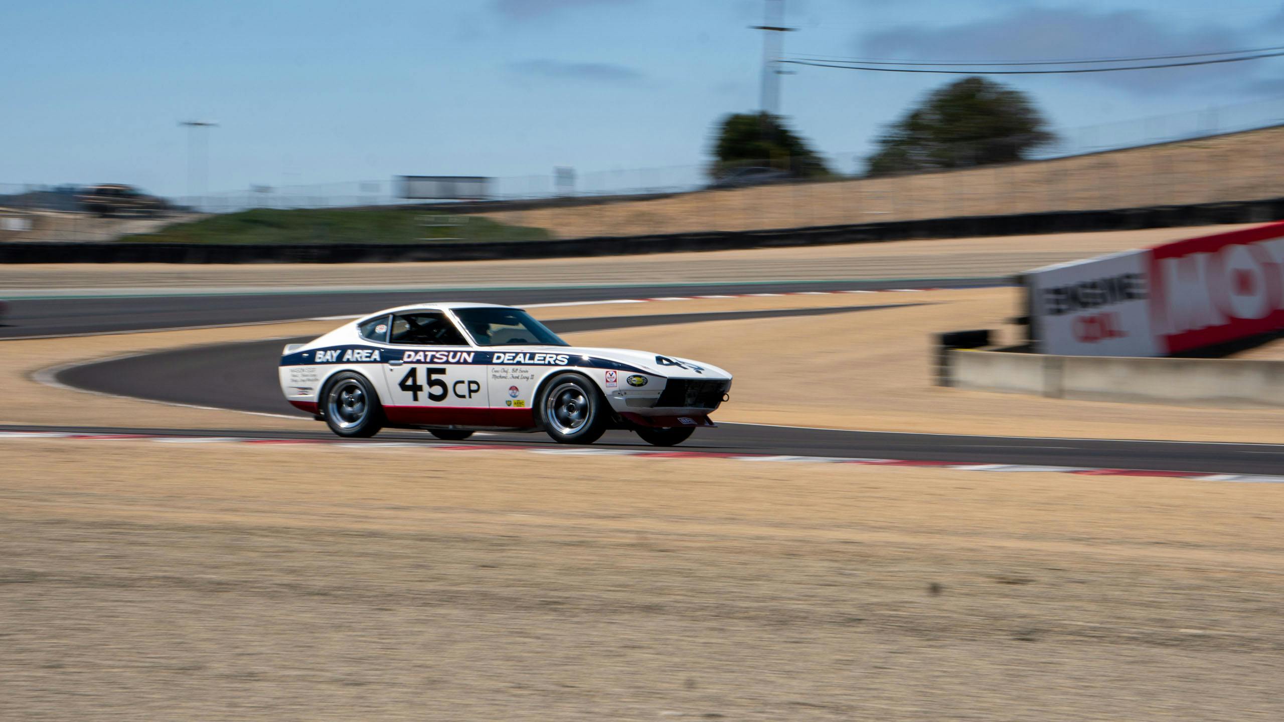Monterey Historics 1972–81 FIA, IMSA, GT, GTX, AAGT, GTU Datsun 240Z 2800