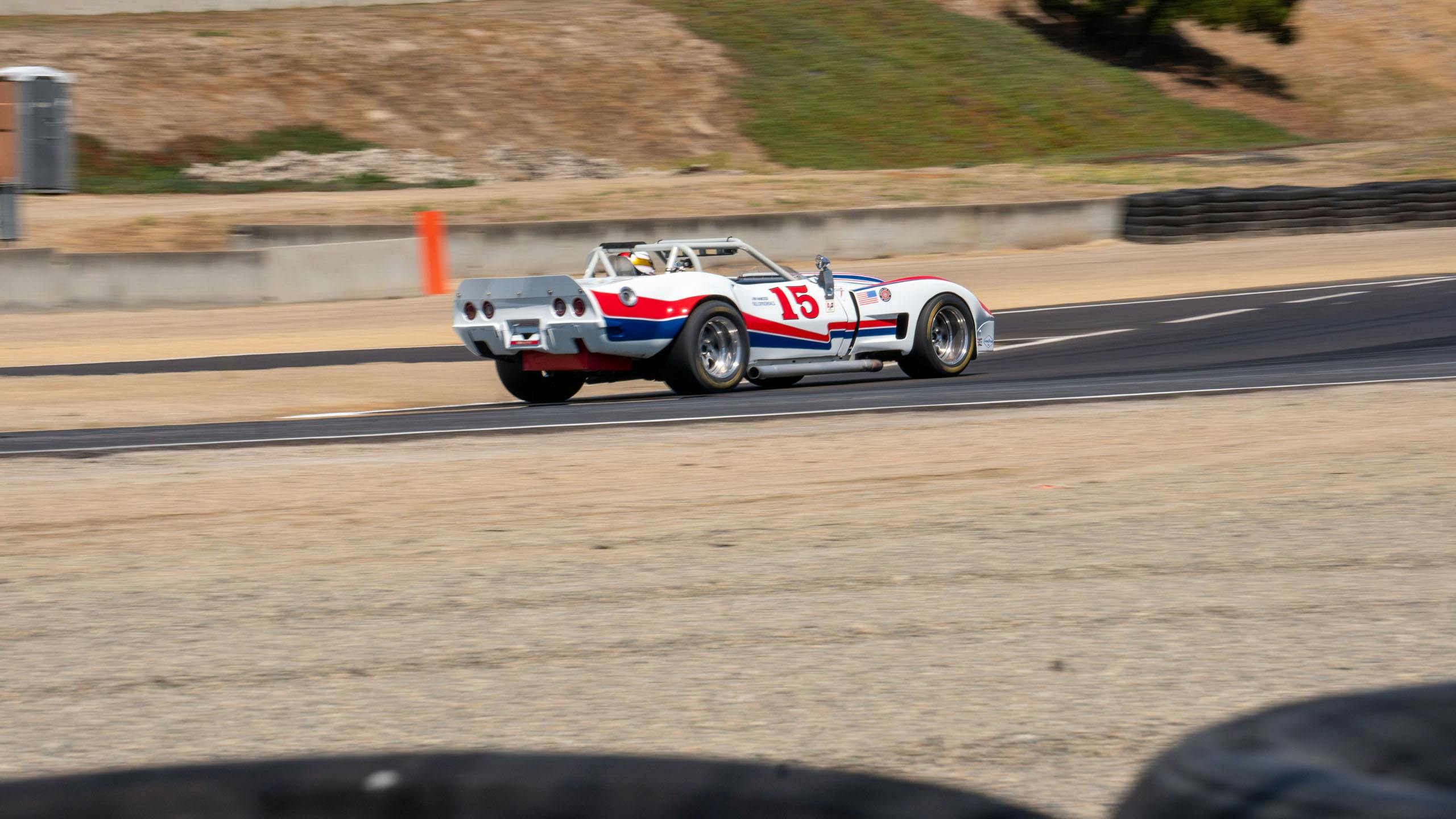 Monterey Historics 1972–81 FIA, IMSA, GT, GTX, AAGT, GTU Greenwood Corvette