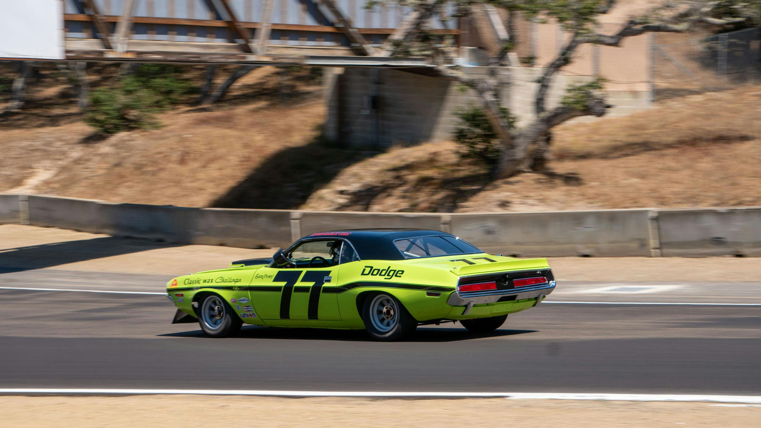 Monterey Historics 1966–72 Historic Trans Am Dodge Challenger