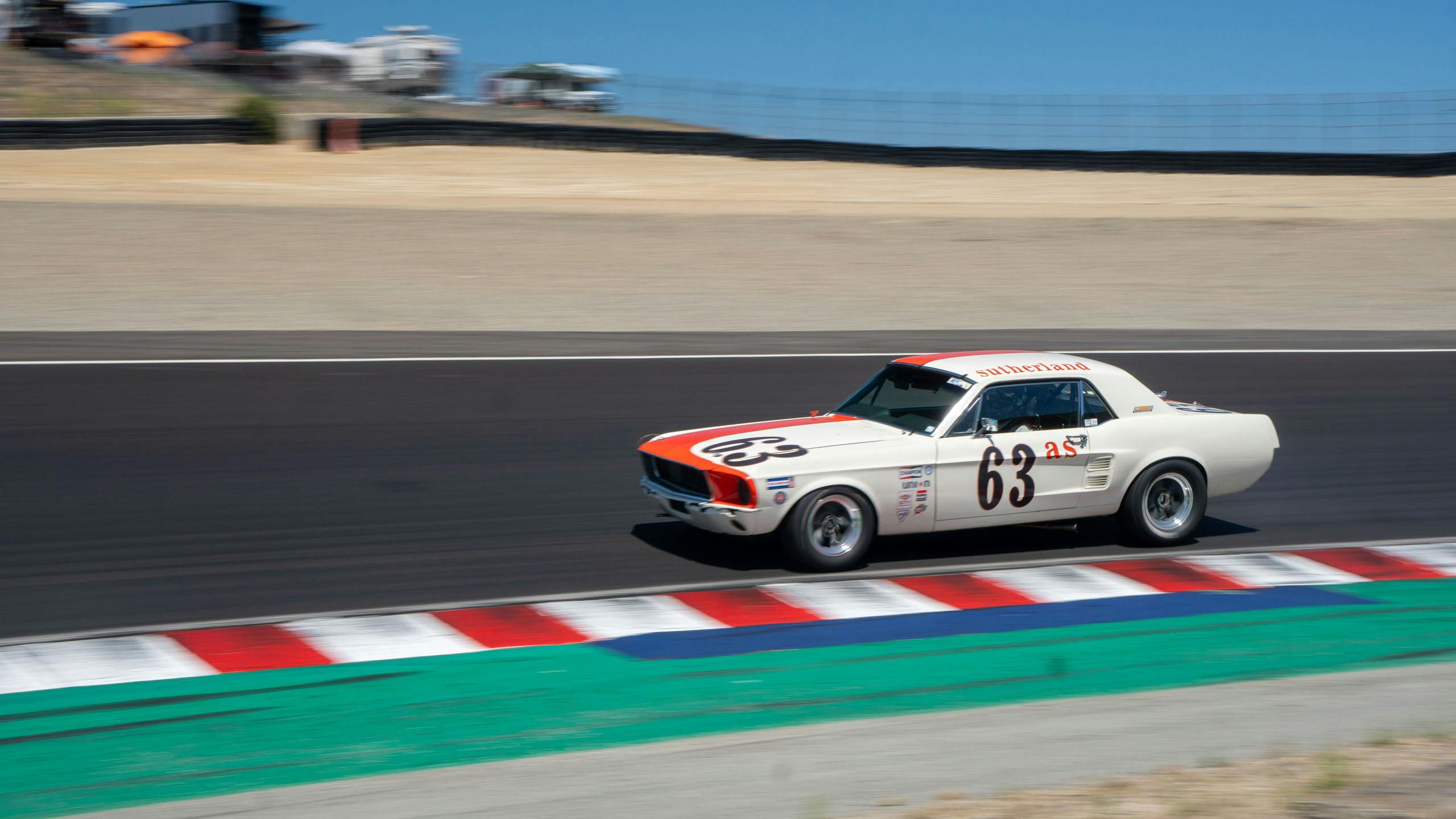 Monterey Historics 1966–72 Historic Trans Am Ford Shelby Mustang