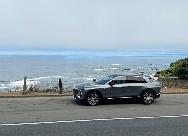 Monterey Car Week PCH Cruise 2024 Cadillac Lyriq