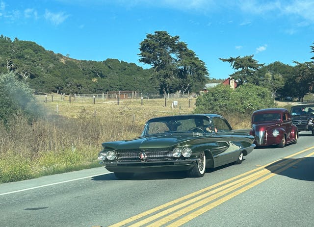 Monterey Car Week Road Cruising Buick custom