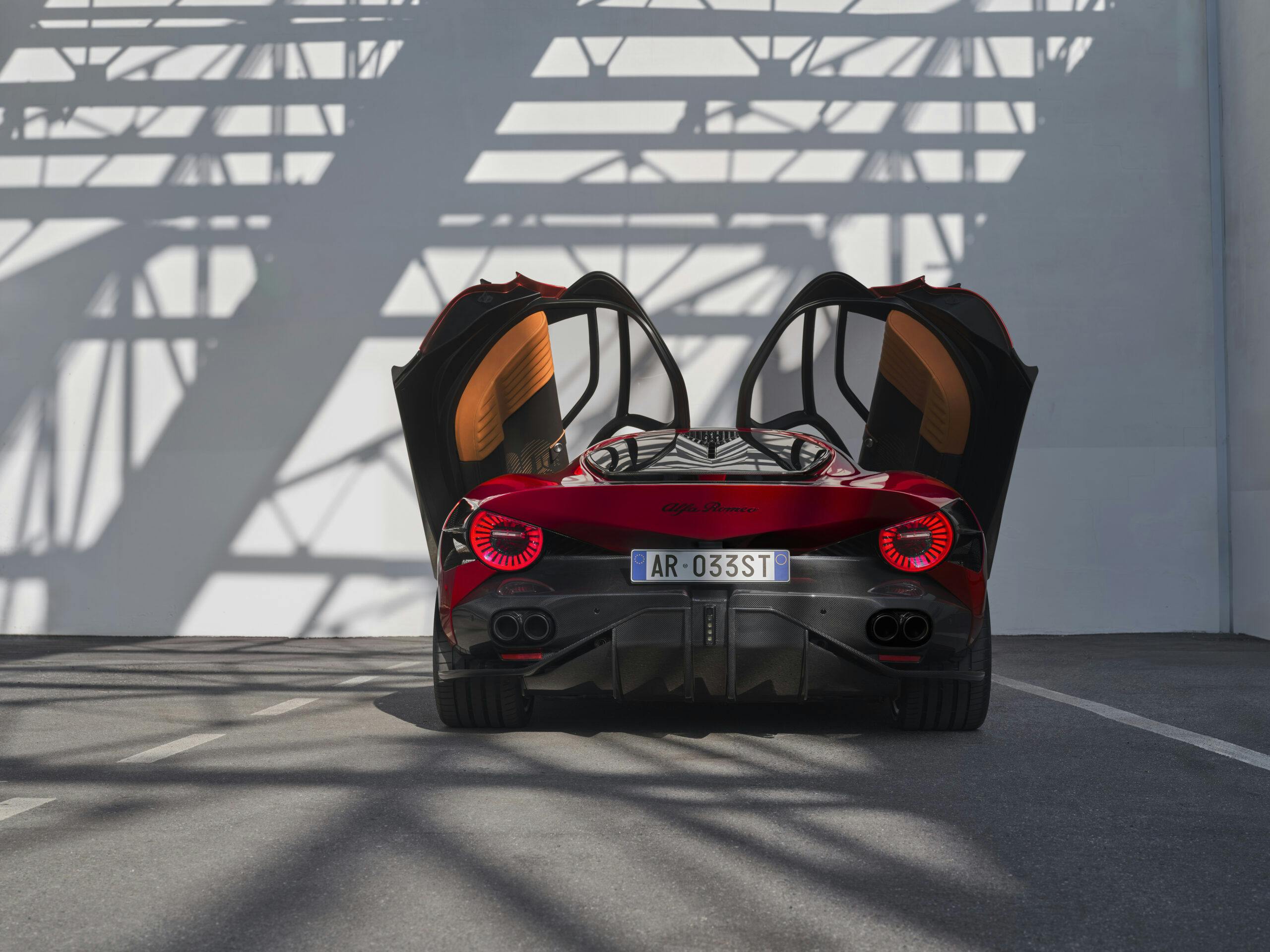 Alfa Romeo Supercar rear doors up