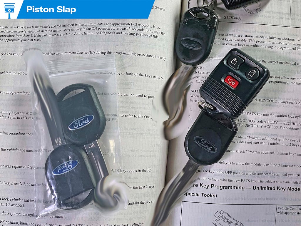 Piston Slap: Blur photos of your keys online, please! - Hagerty Media