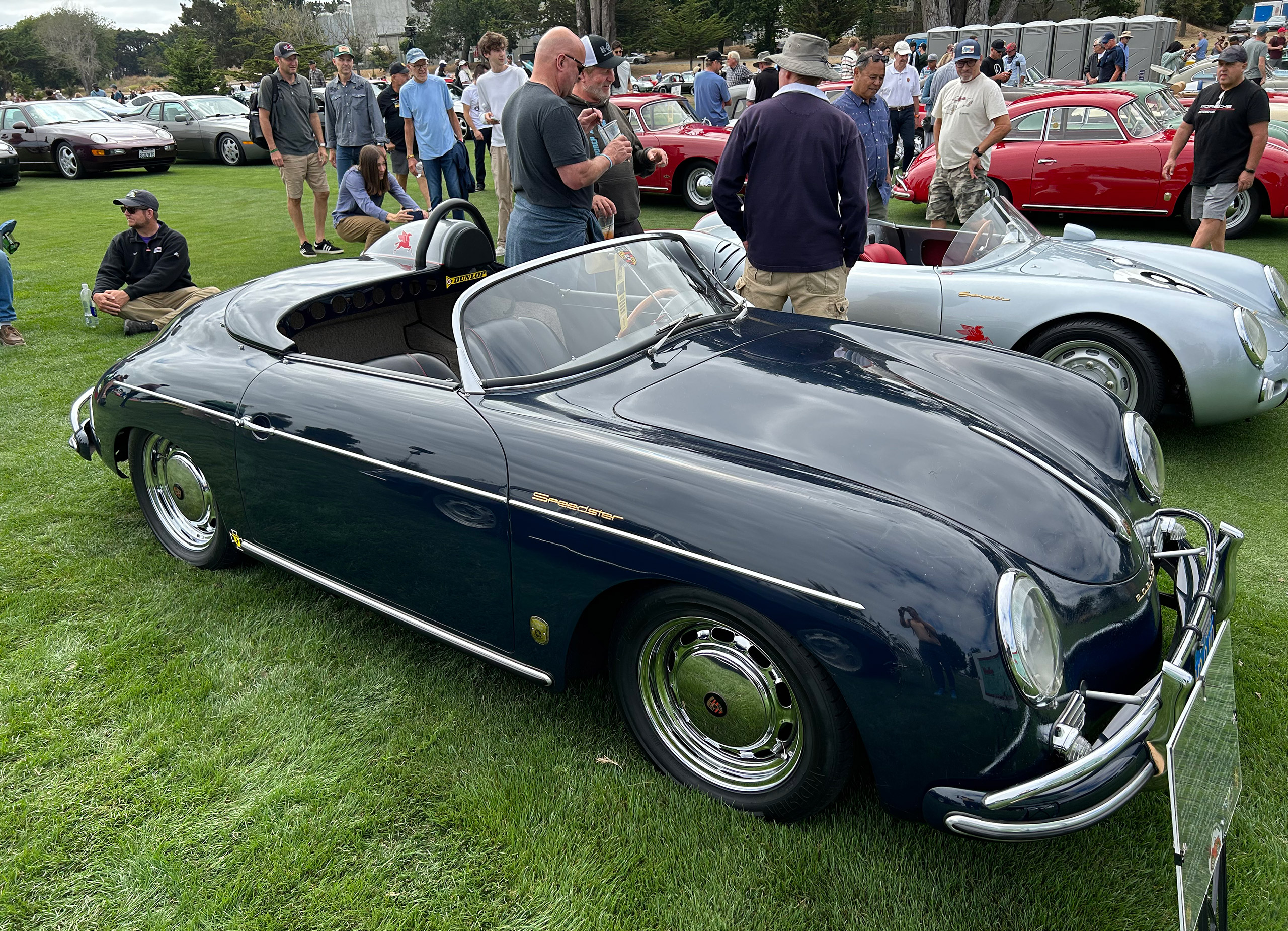 8 stars of the Porsche Werks Reunion Monterey ... without 911 badges ...