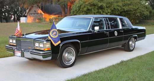 1984 Cadillac Fleetwood Series 75 secret service reagan bush