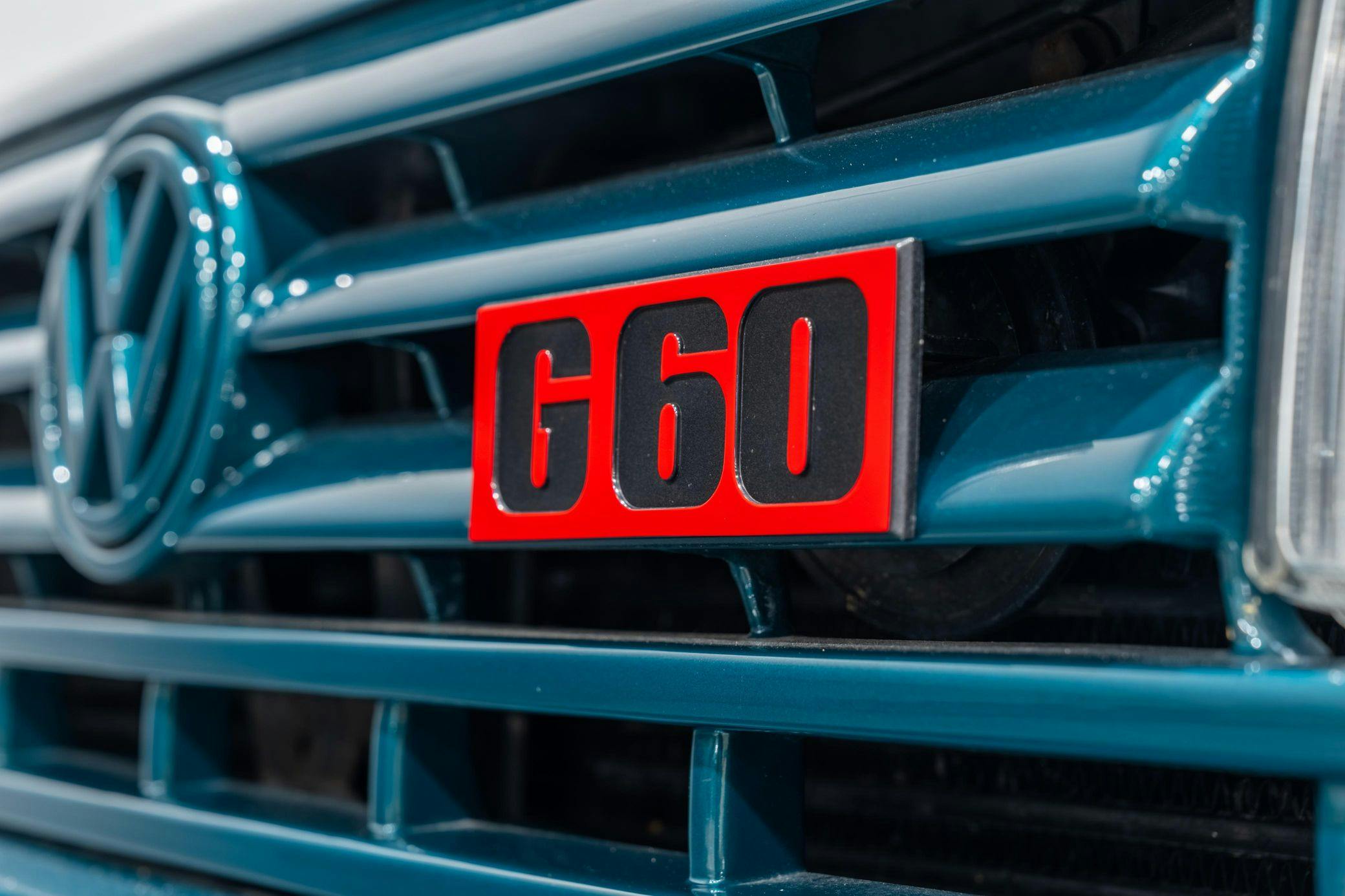 Volkswagen-G60-RallyeGolf grille detail