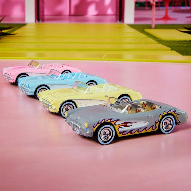 Hot Wheels Barbie Corvette Collection 2