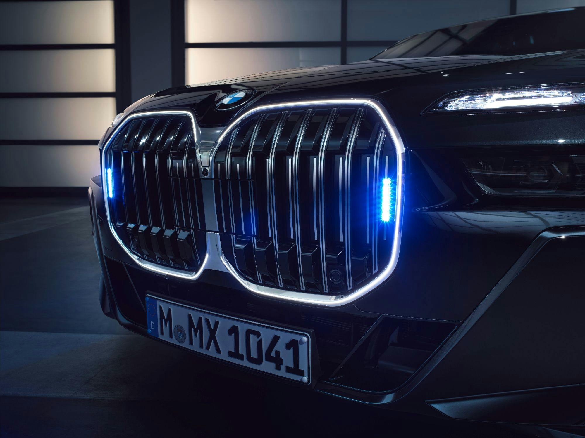 BMW i7 Protection front grille