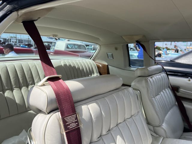 1974 Cadillac Eldorado Coupe interior seats