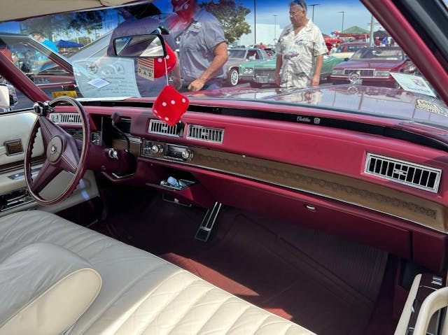 1974 Cadillac Eldorado Coupe interior front dash full