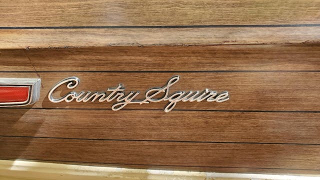 1968 Ford LTD Country Squire lettering