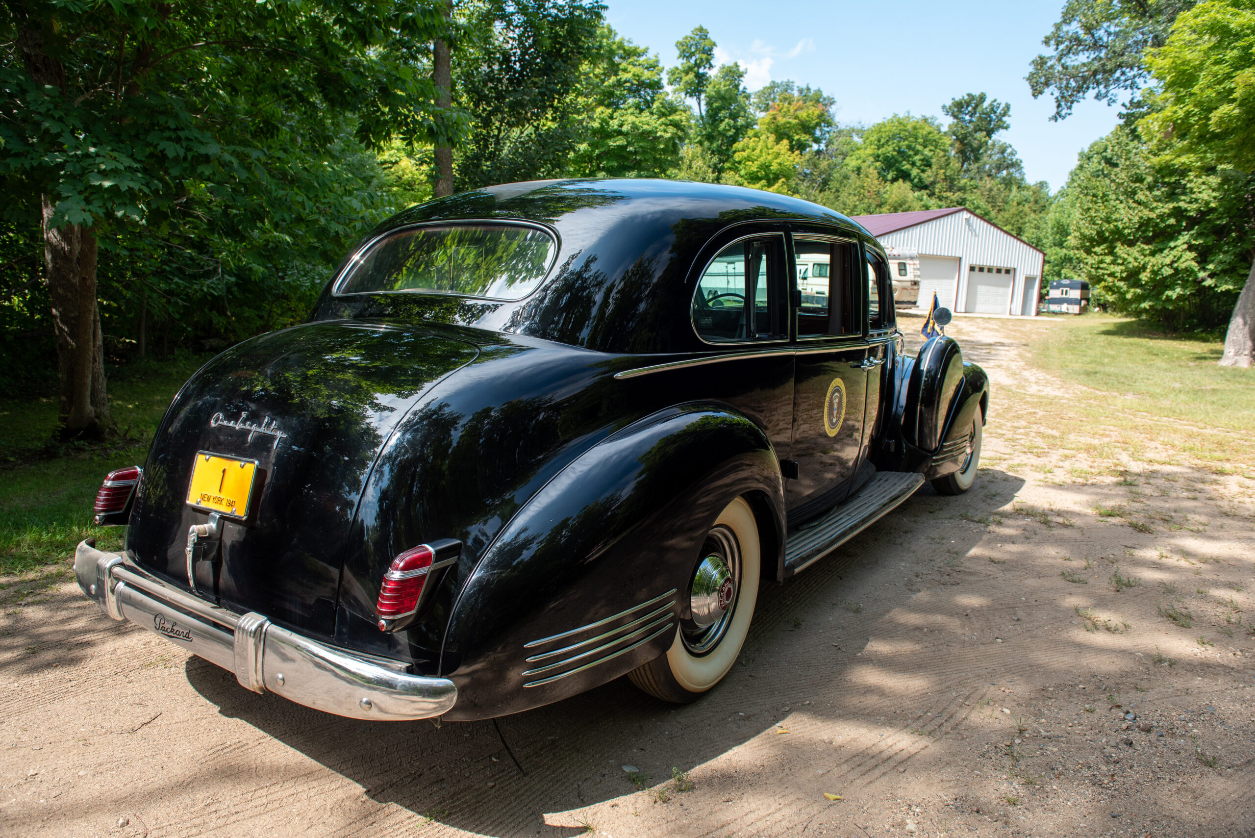 Did this rare 1941 Packard limo chauffeur FDR and Truman