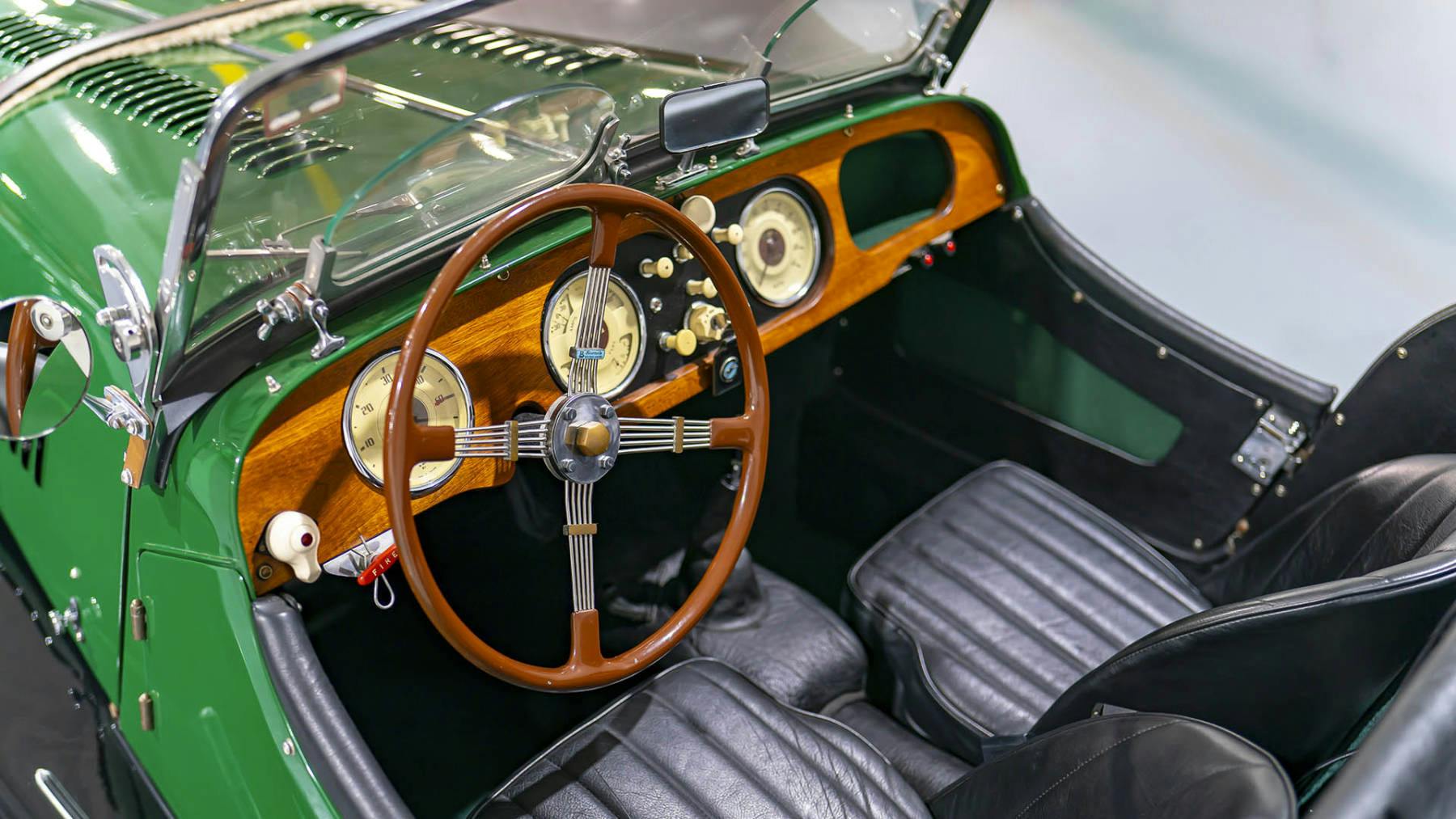 1961 Morgan Plus Four Roadster interior