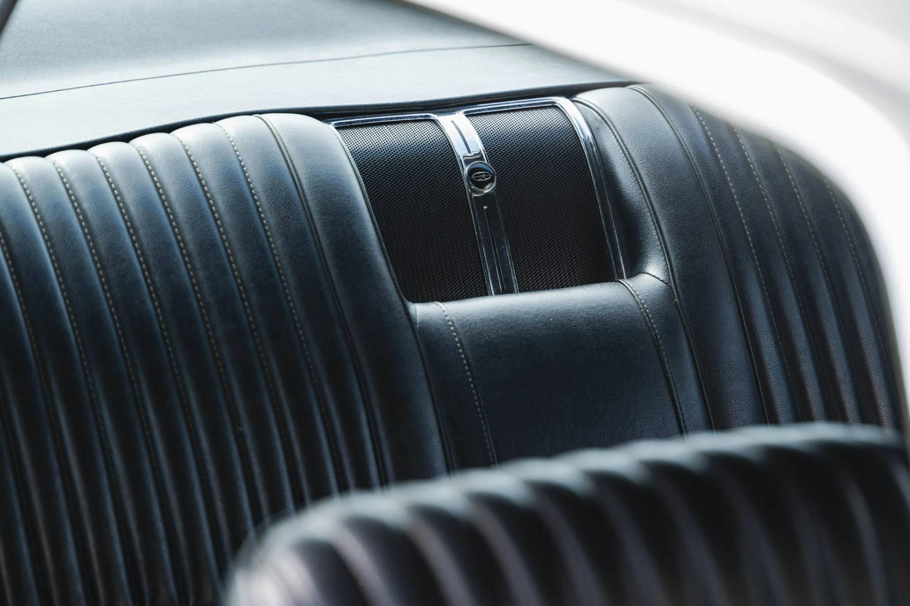1967 Buick Riviera interior rear seat