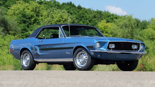 1968-Ford-Mustang-GT-California-Special front three quarter