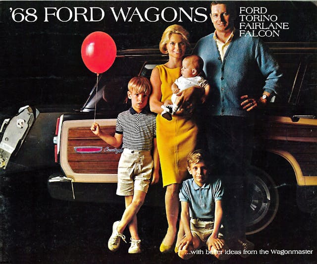 1968 Ford Media wagons family ad