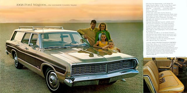 1968 Ford wagon brochure spread