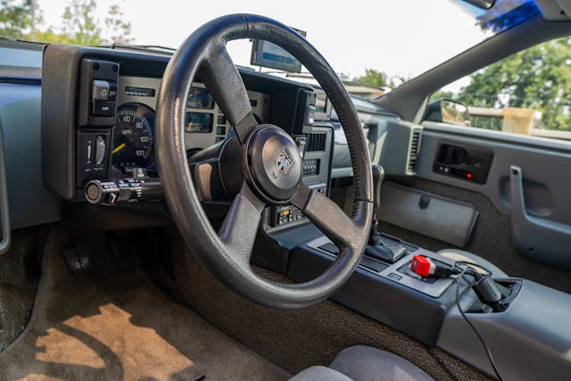 1986 Pontiac Fiero GT steering wheel