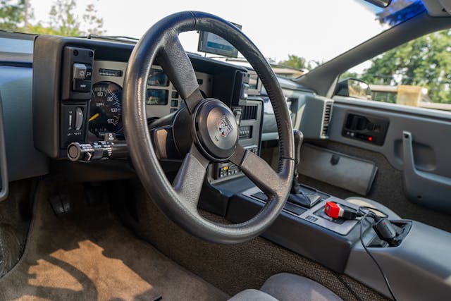 1986 Pontiac Fiero GT steering wheel