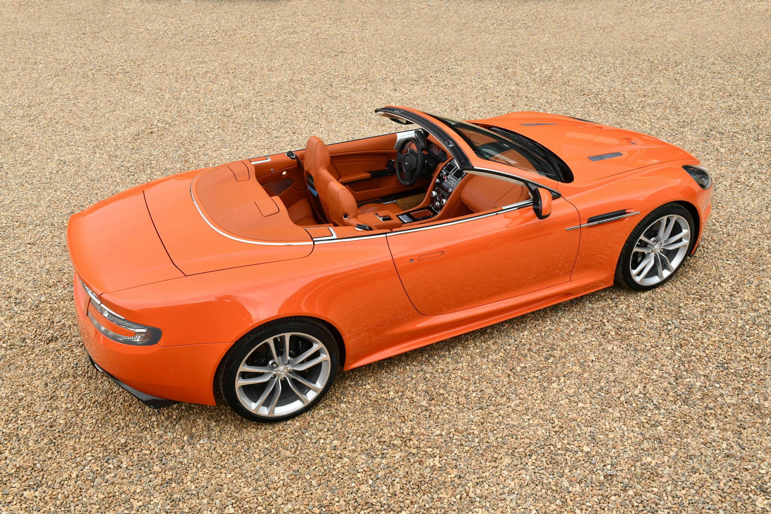 2011-Aston-Martin-DBS-Volante orange high angle side