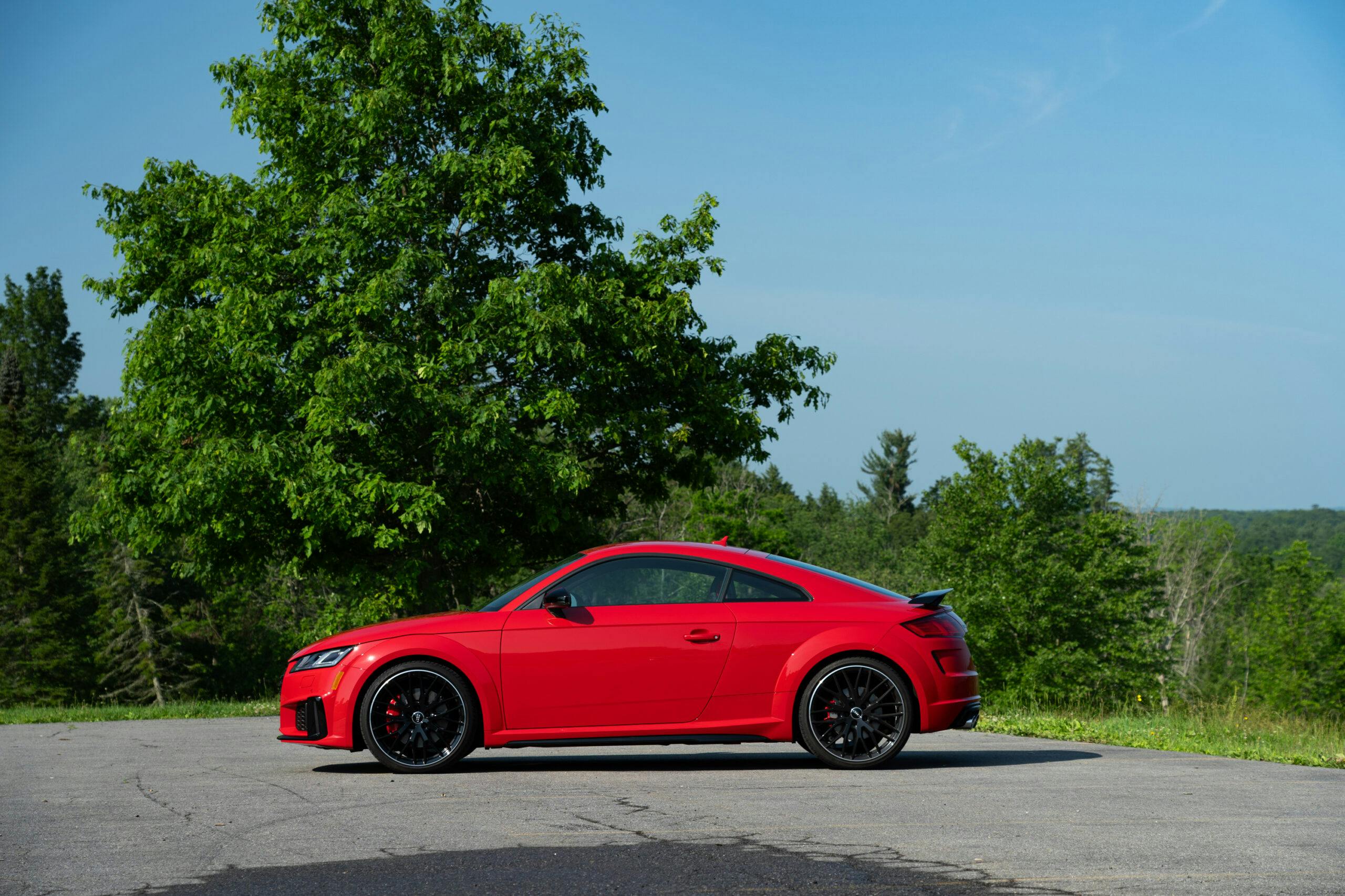 2023 Audi TT side profile wide