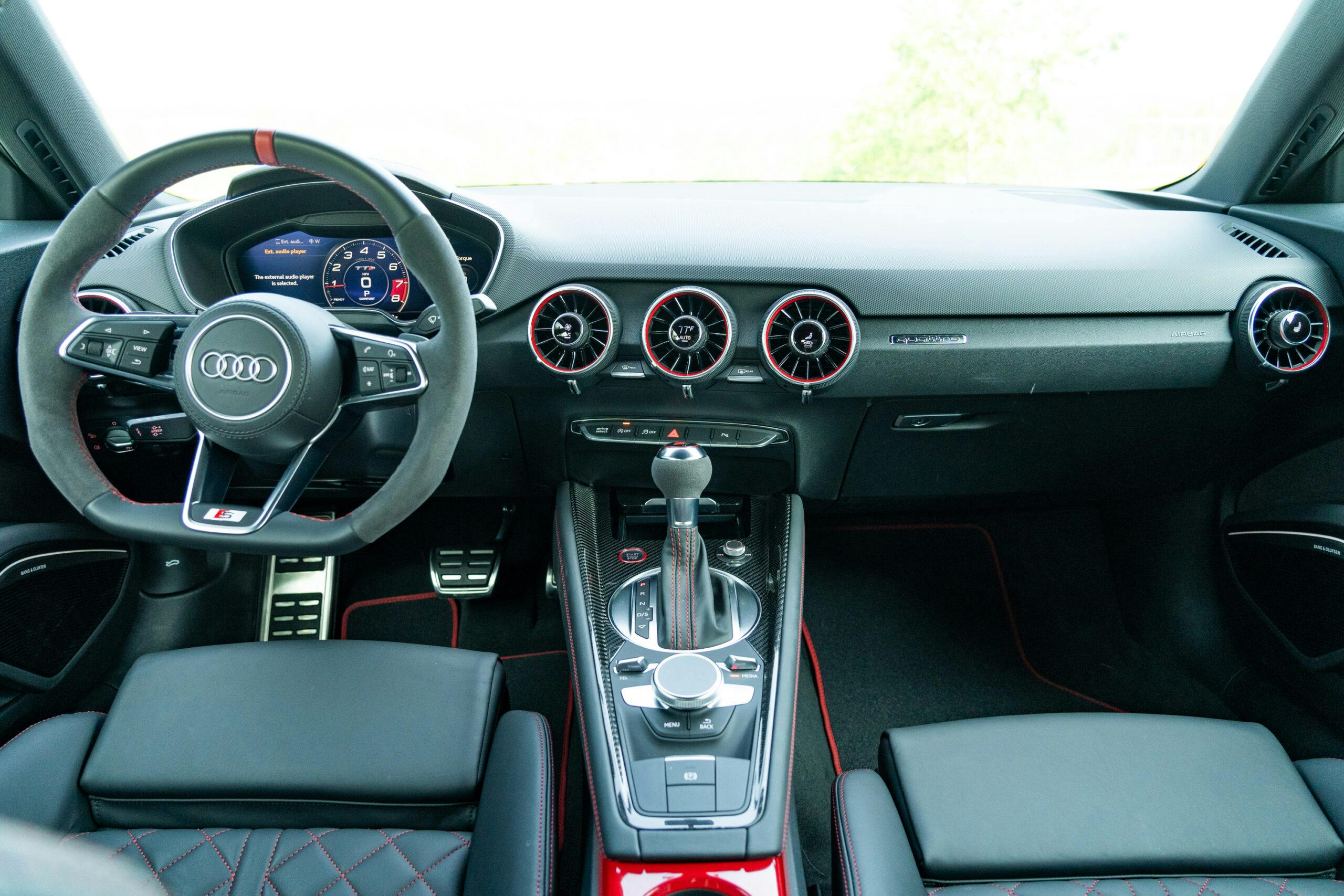 2023 Audi TT interior front dash