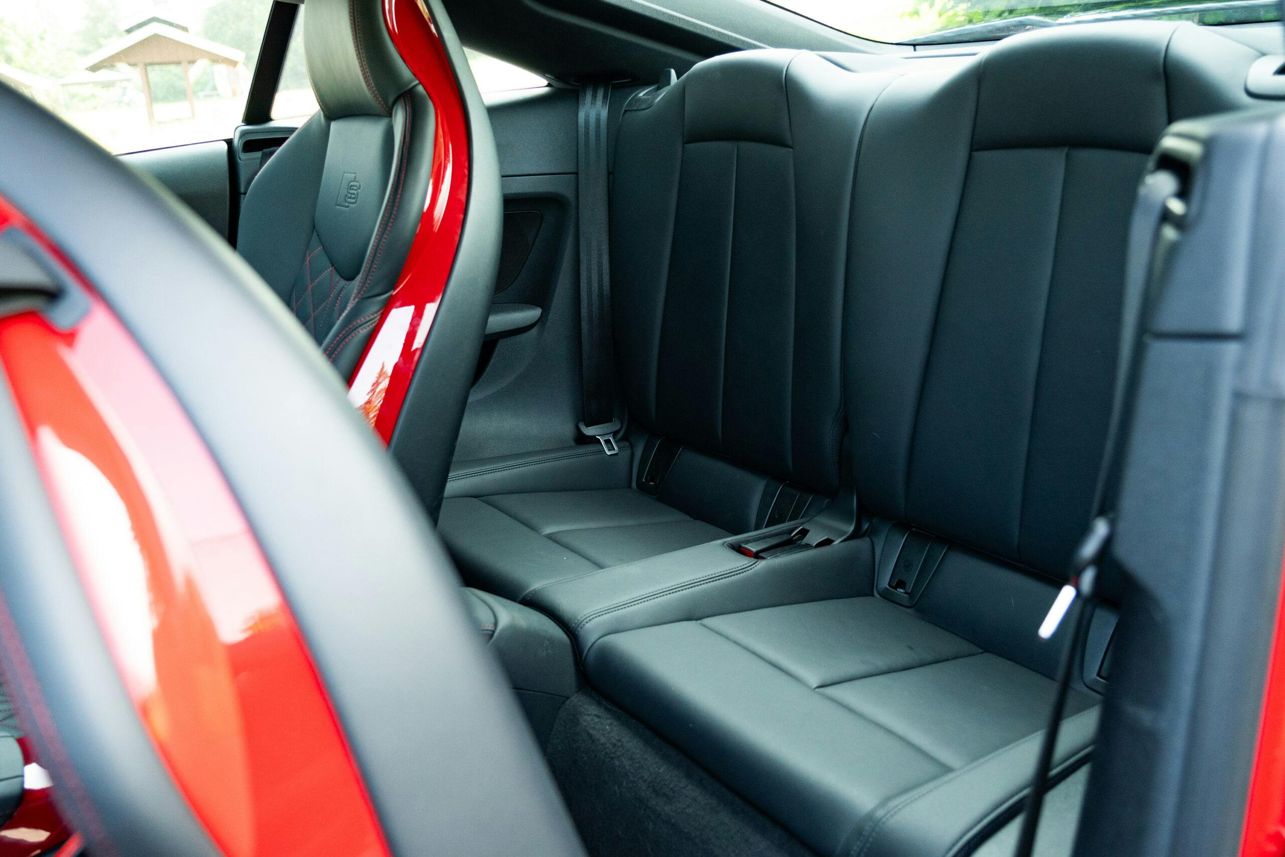 2023 Audi TT interior rear seats