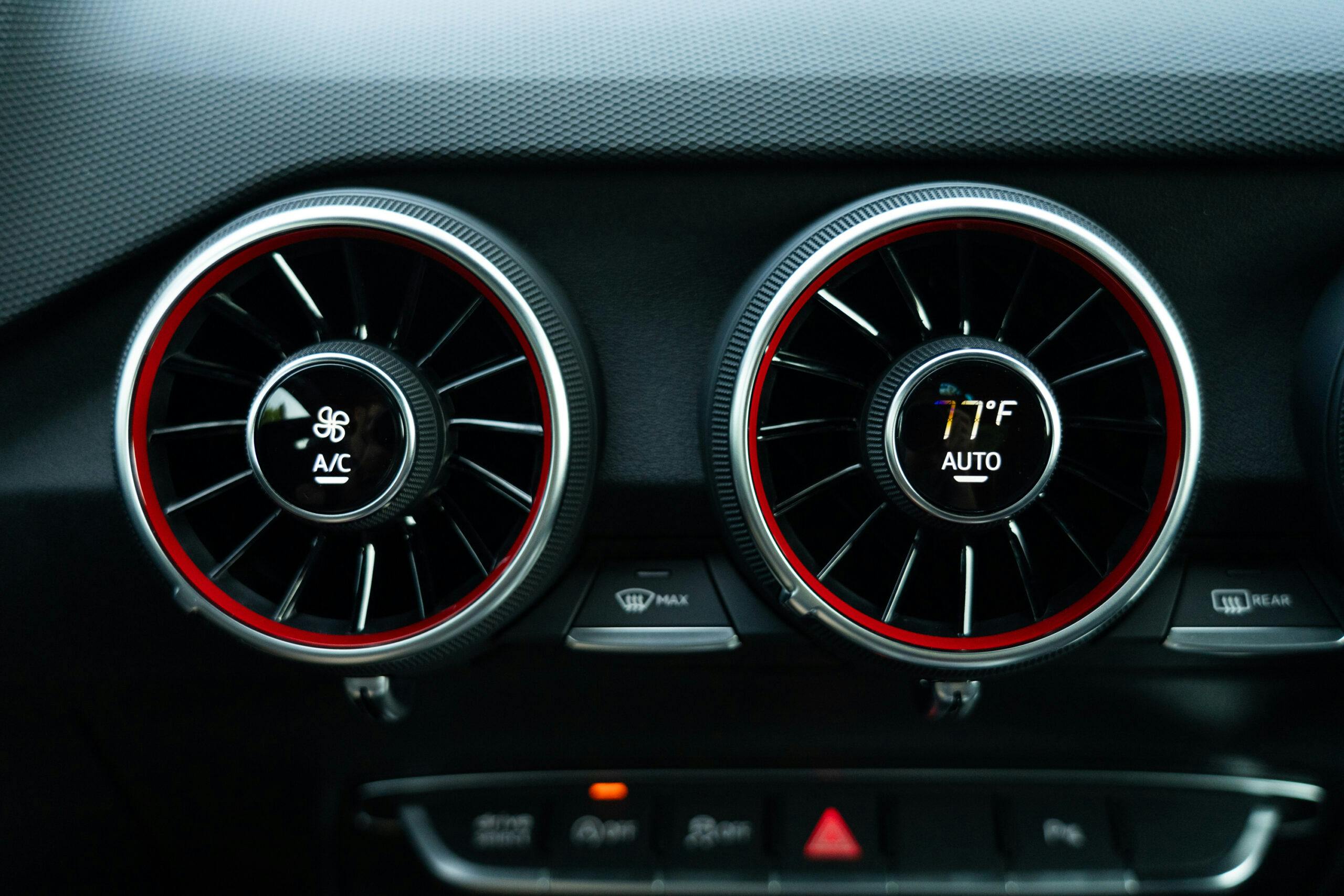 2023 Audi TT climate controls vents