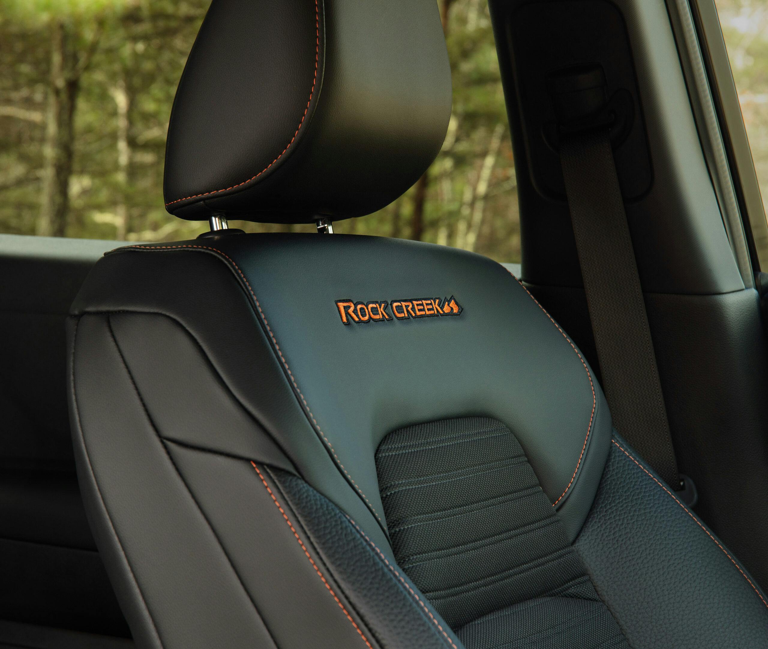 2023 Nissan Pathfinder Rock Creek Edition interior front seat