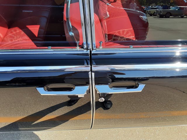 1964 Lincoln Continental door trim handles