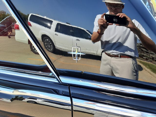 1964 Lincoln Continental mirror shine