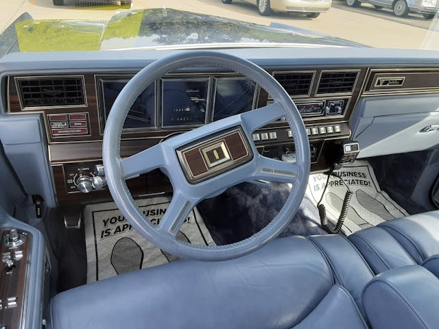 1983 Continental Mark VI Pucci Designer Edition interior